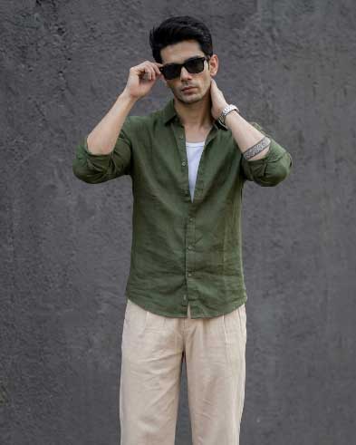 Premium Men’s Cotton Casual Shirt