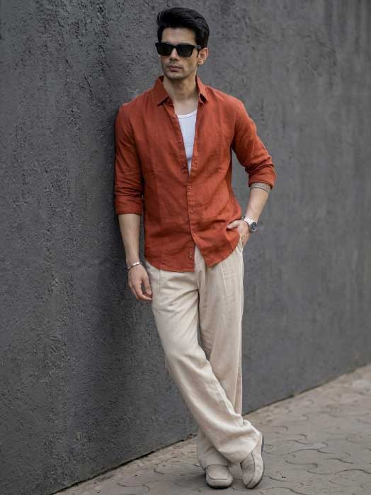 Premium Men’s Cotton Casual Shirt